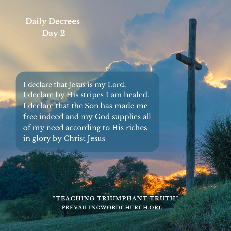 PWC Daily Decrees - Day 2