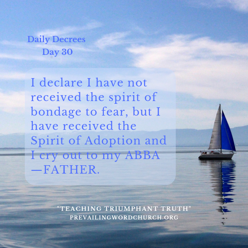 Daily Decrees 30