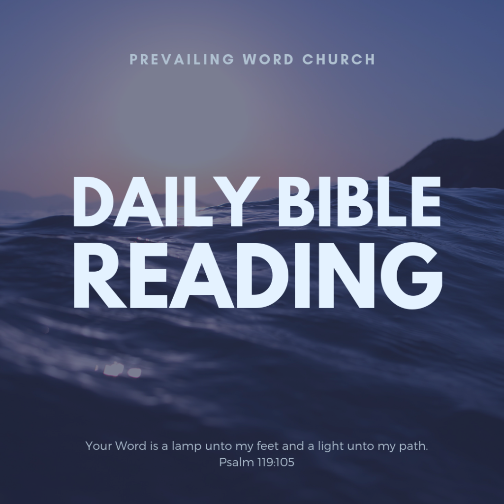 DAILY BIBLE READING
