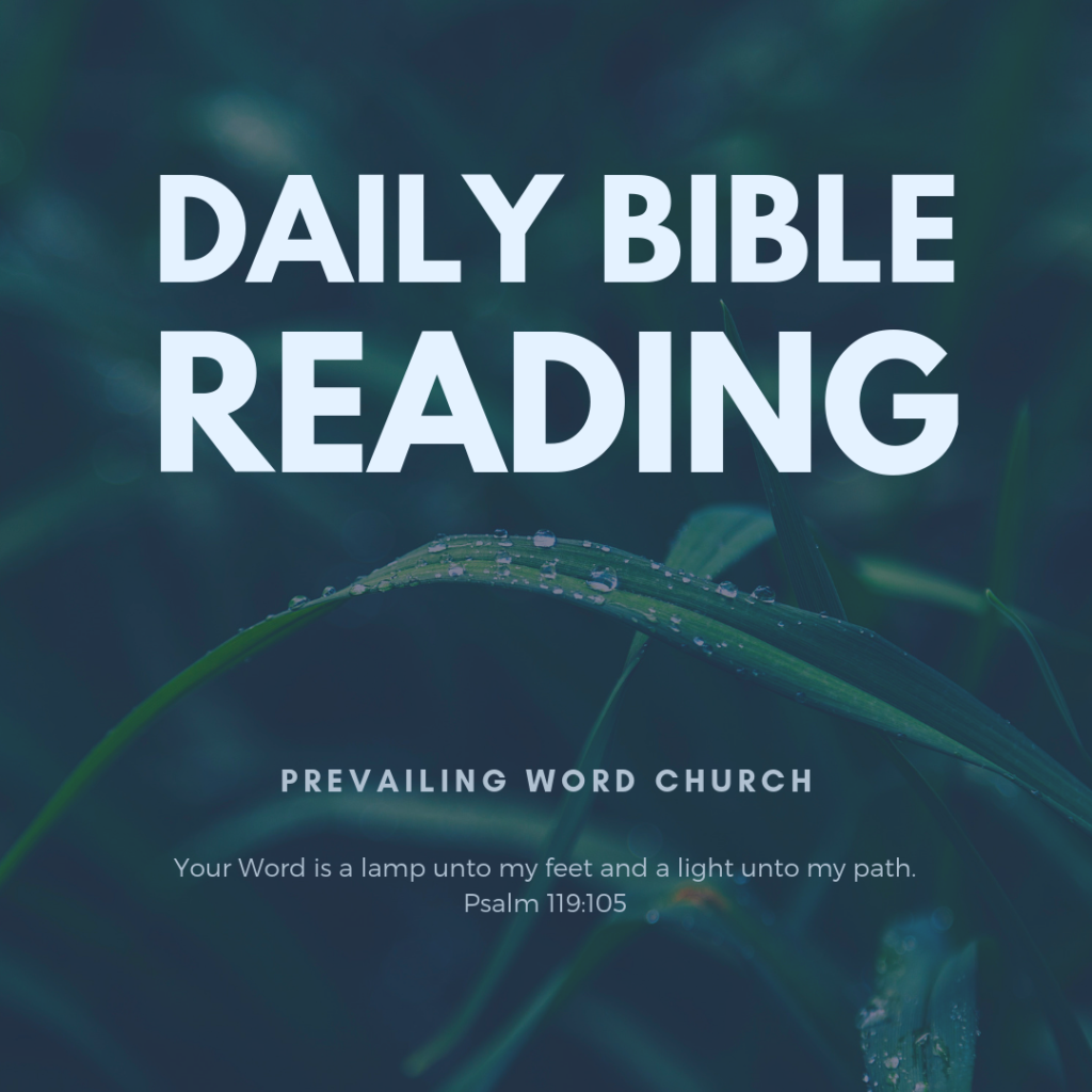 DAILY BIBLE READING
