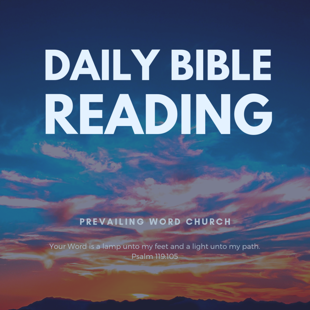 DAILY BIBLE READING