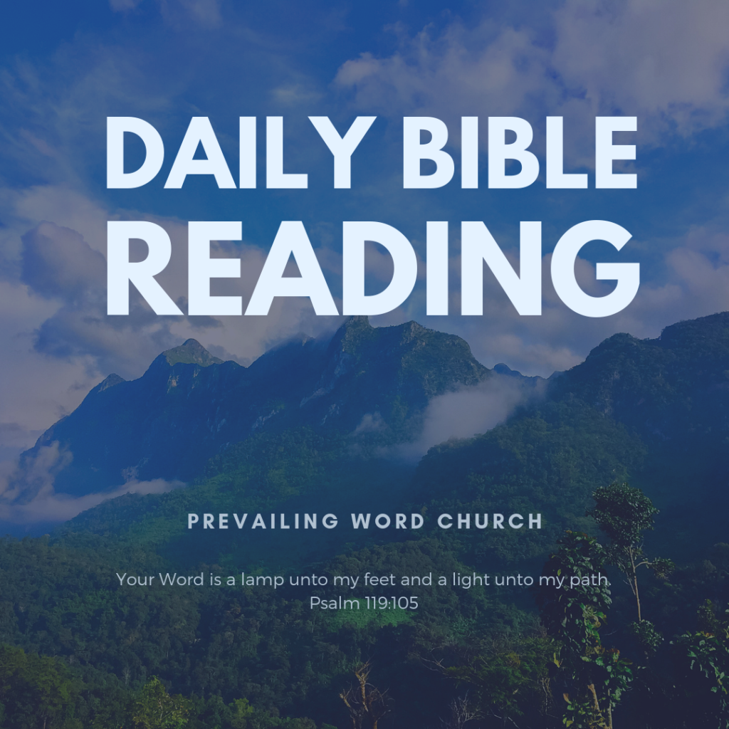 DAILY BIBLE READING