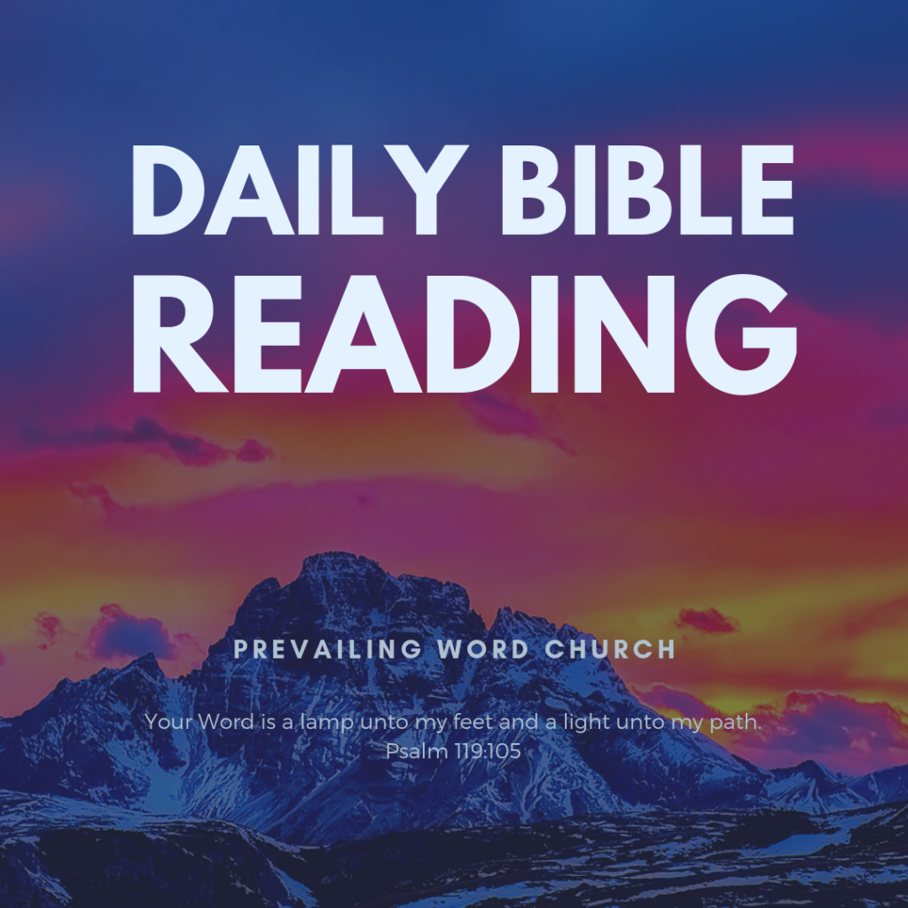 DAILY BIBLE READING
